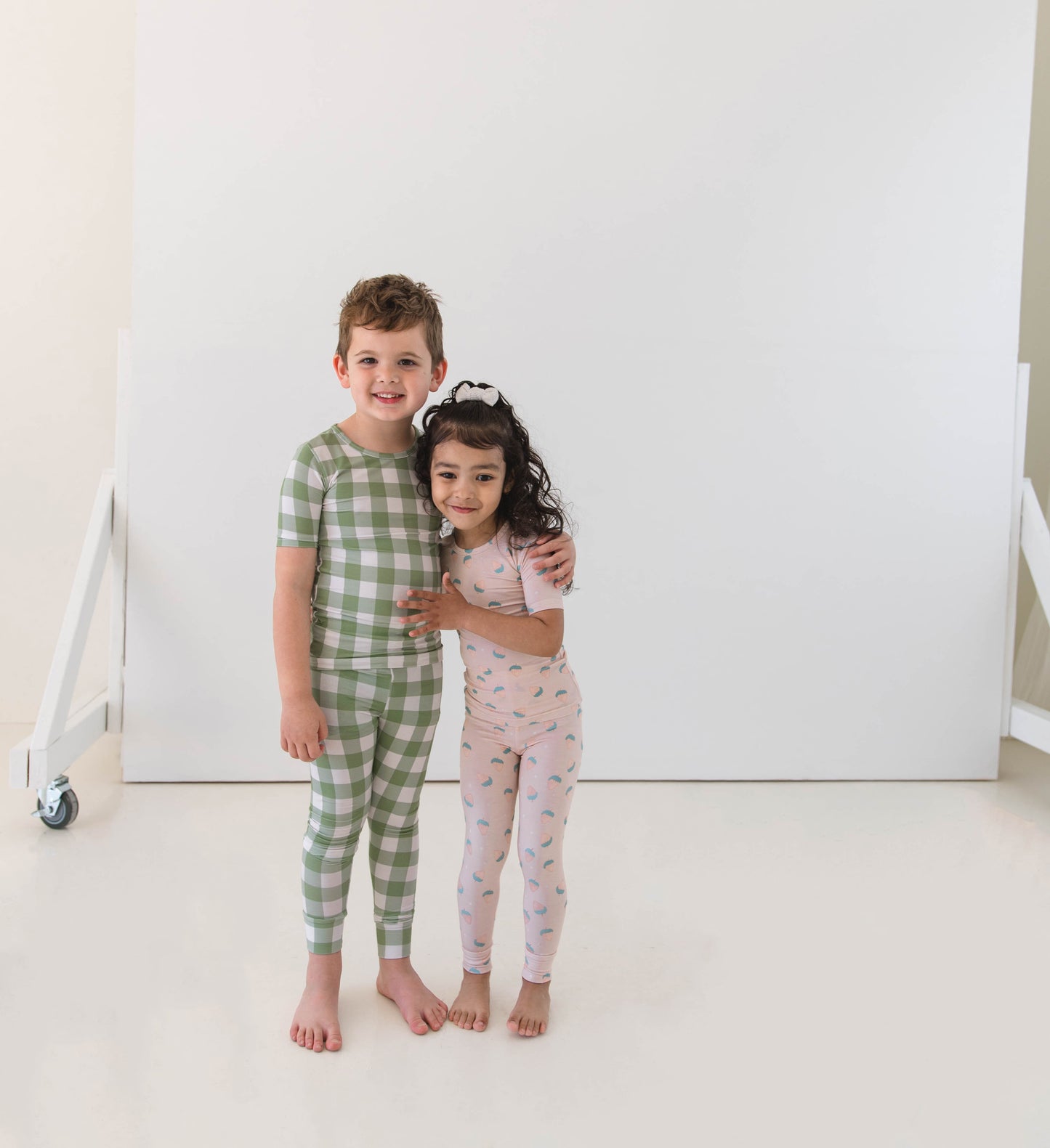 Bamboo Set | gingham