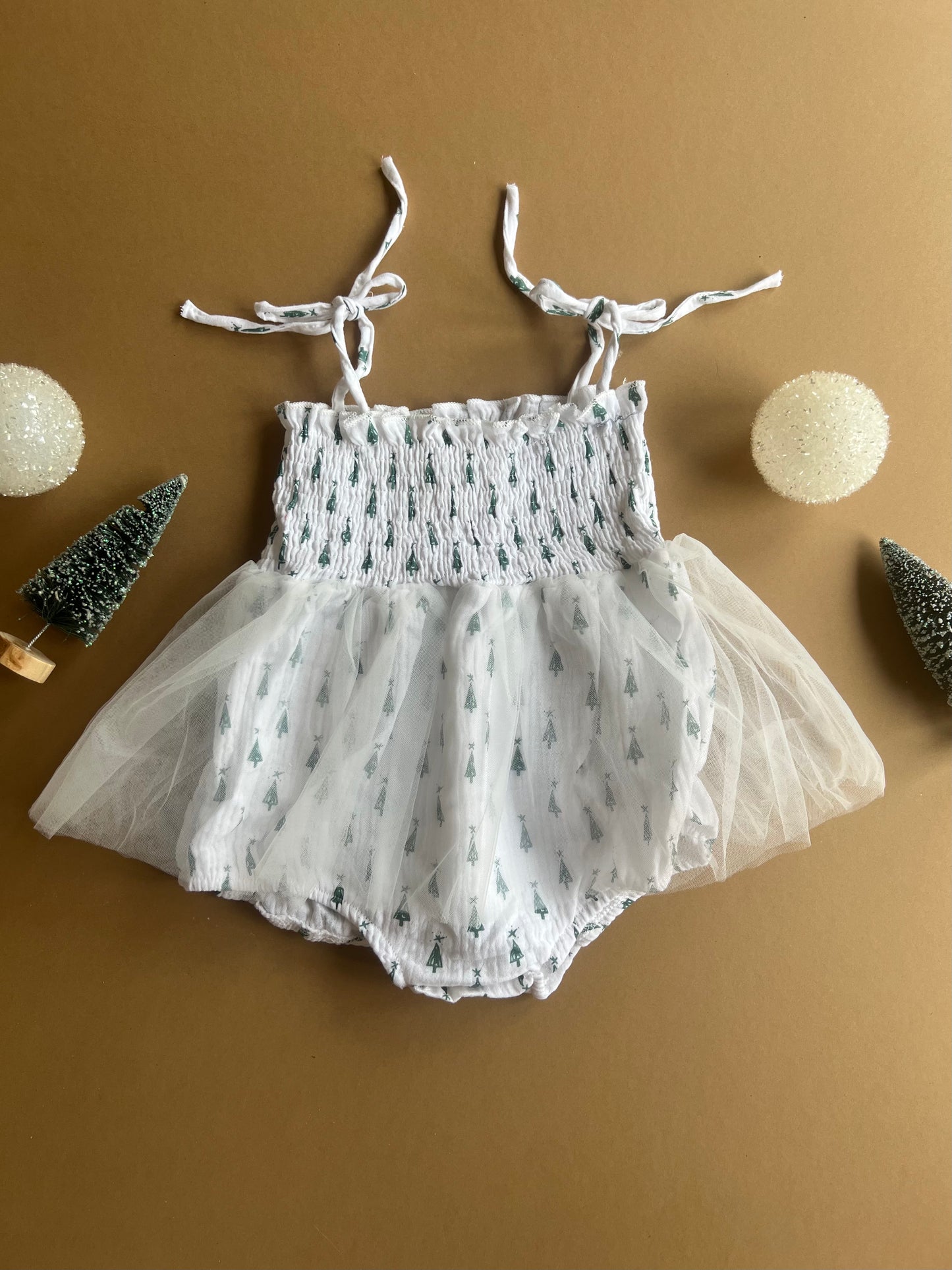Winter Tree Romper