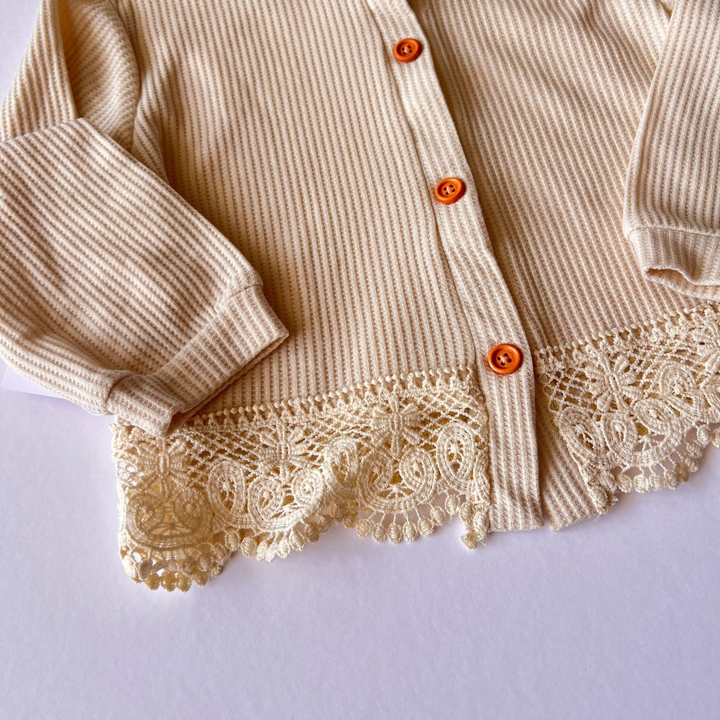 Waffle cardigan (infant and toddler)
