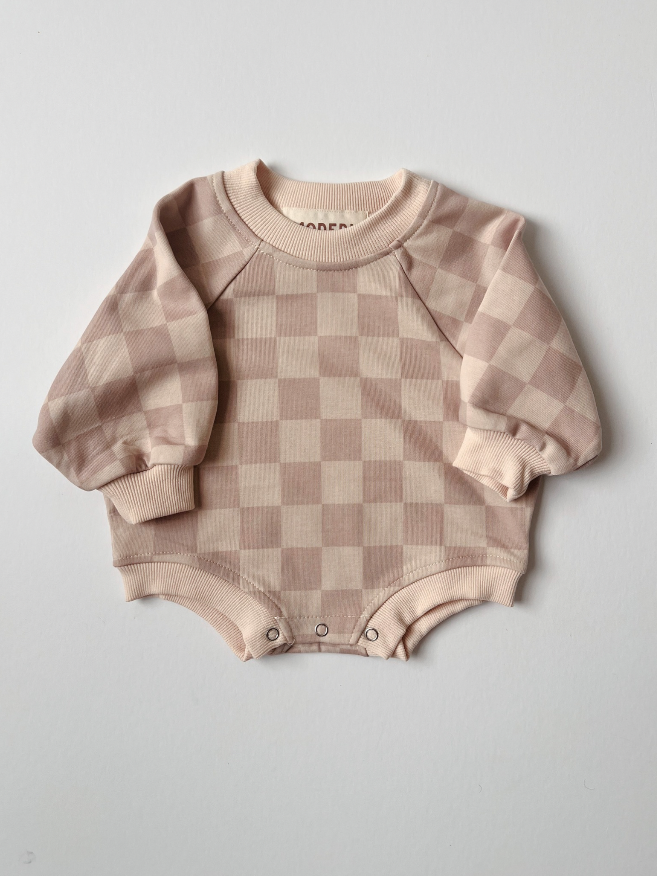 French Terry Romper | CHECK