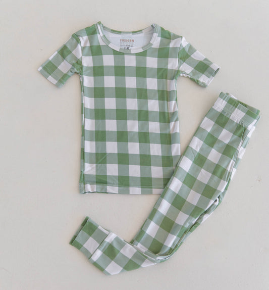 Bamboo Set | gingham