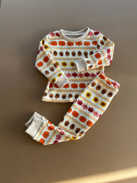 Fall Fair Isle Pajamas | 2T and 4T only