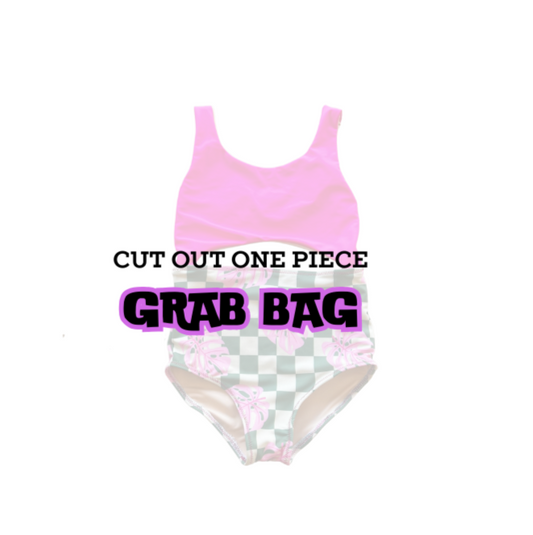 GRAB BAG |  CUT OUT ONE PIECE **no discount codes valid**