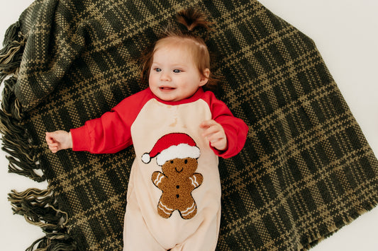 Gingerbread Romper