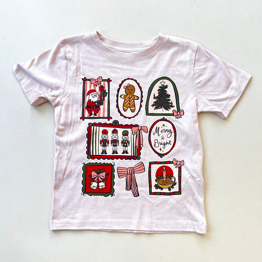 merry + bright tee