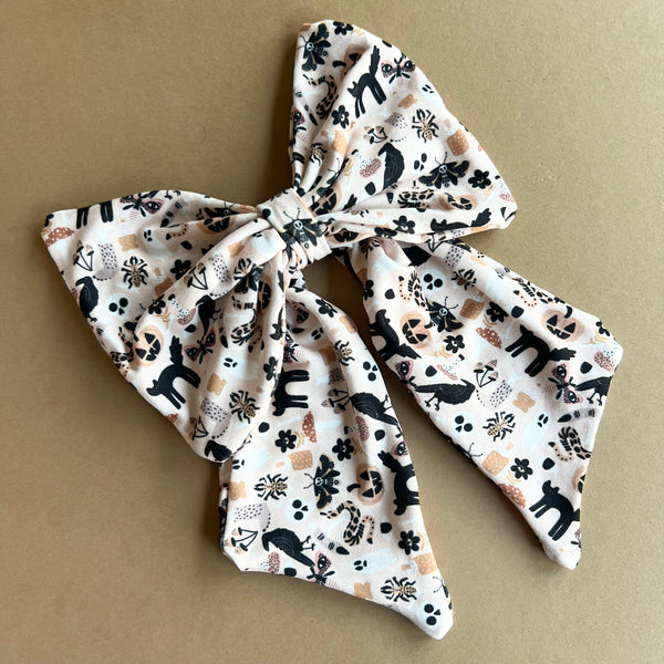 All Hallows Eve Scarf Bow