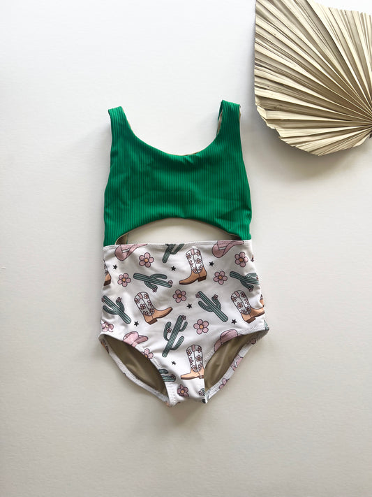 *6Y* one piece swimsuit