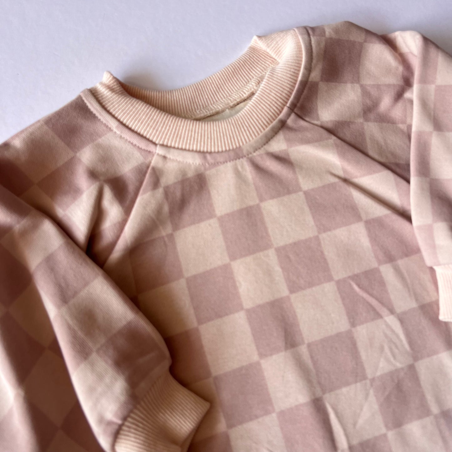 French Terry Romper | CHECK