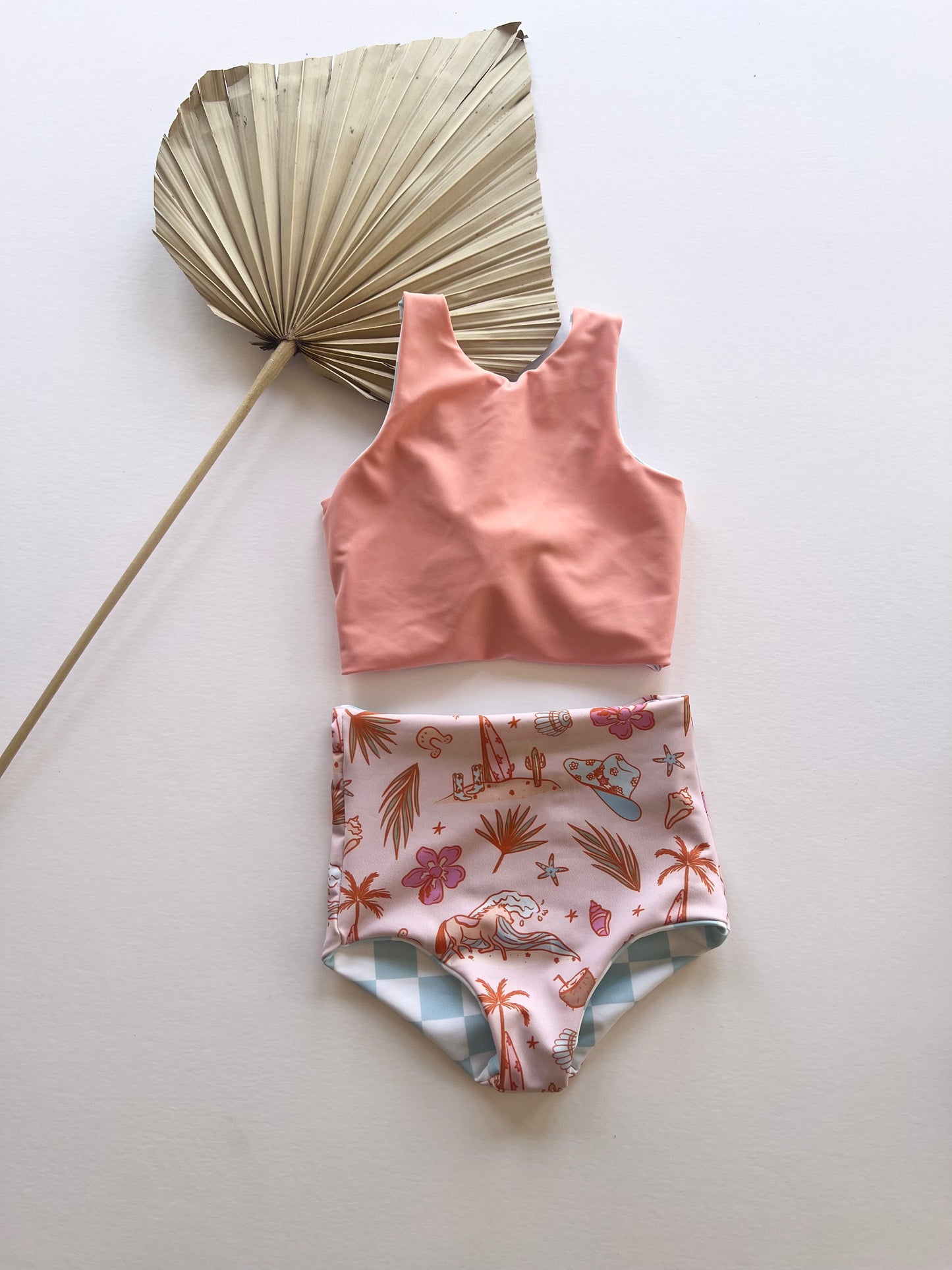 *5T* reversible two piece swimsuit