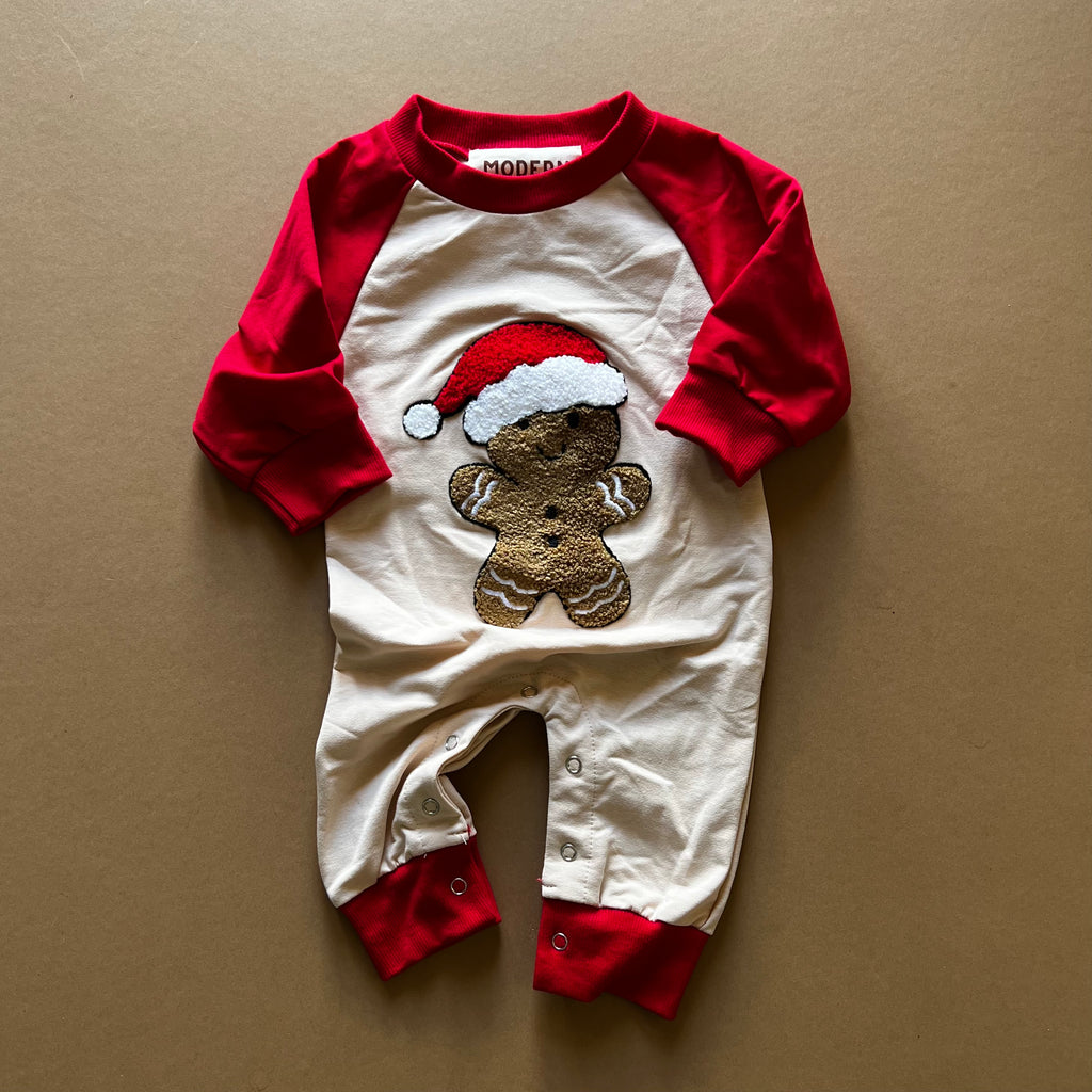 Gingerbread Romper