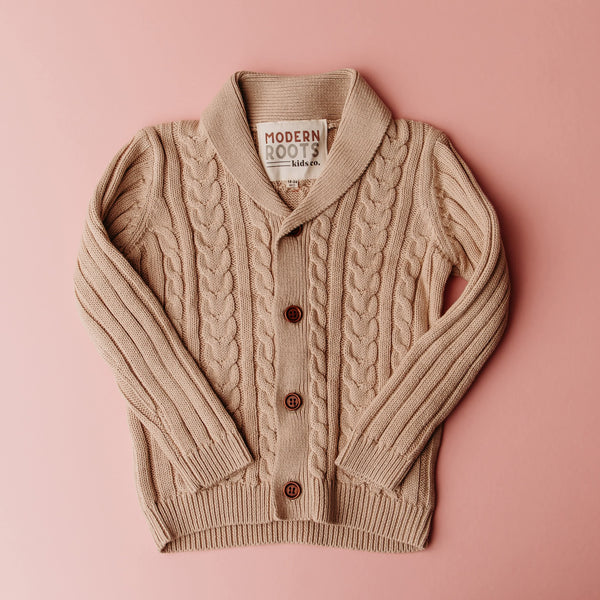 Knitted Button Cardigan (infant-toddler)