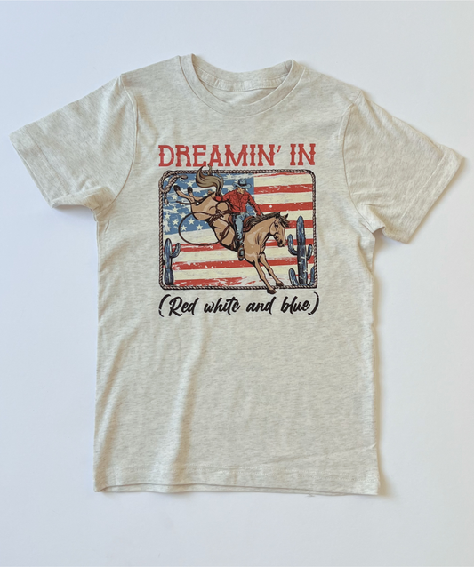Red, White And Blue Tee