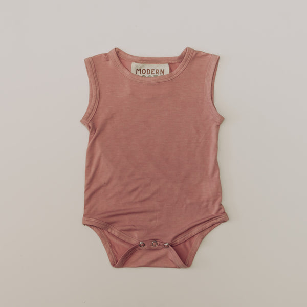 Bamboo Onesie |  MAUVE