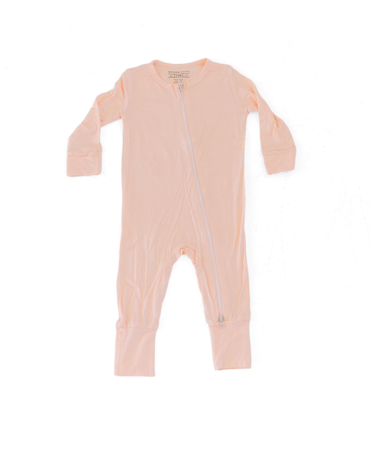 Bamboo Zip Romper | BLUSH