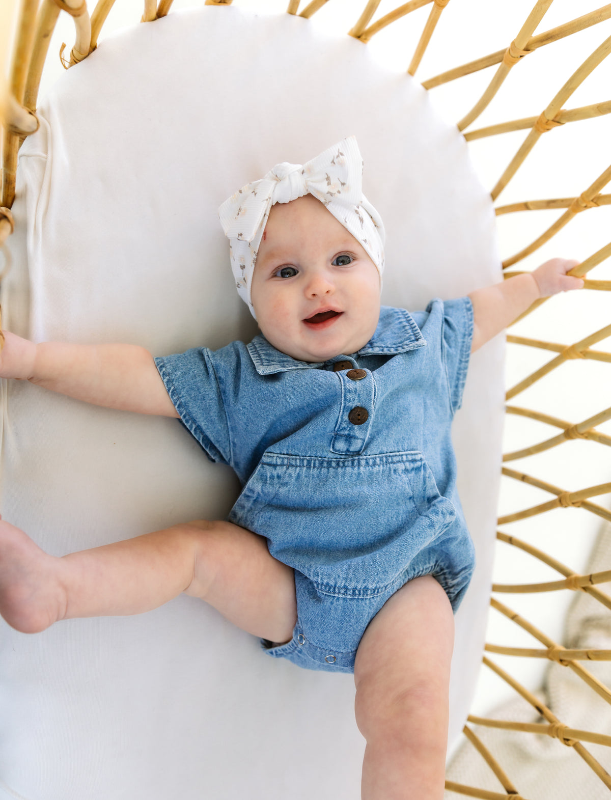 Denim Romper