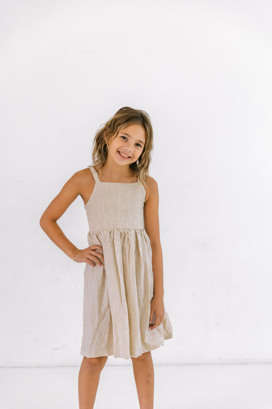 Strappy Dress | LINEN
