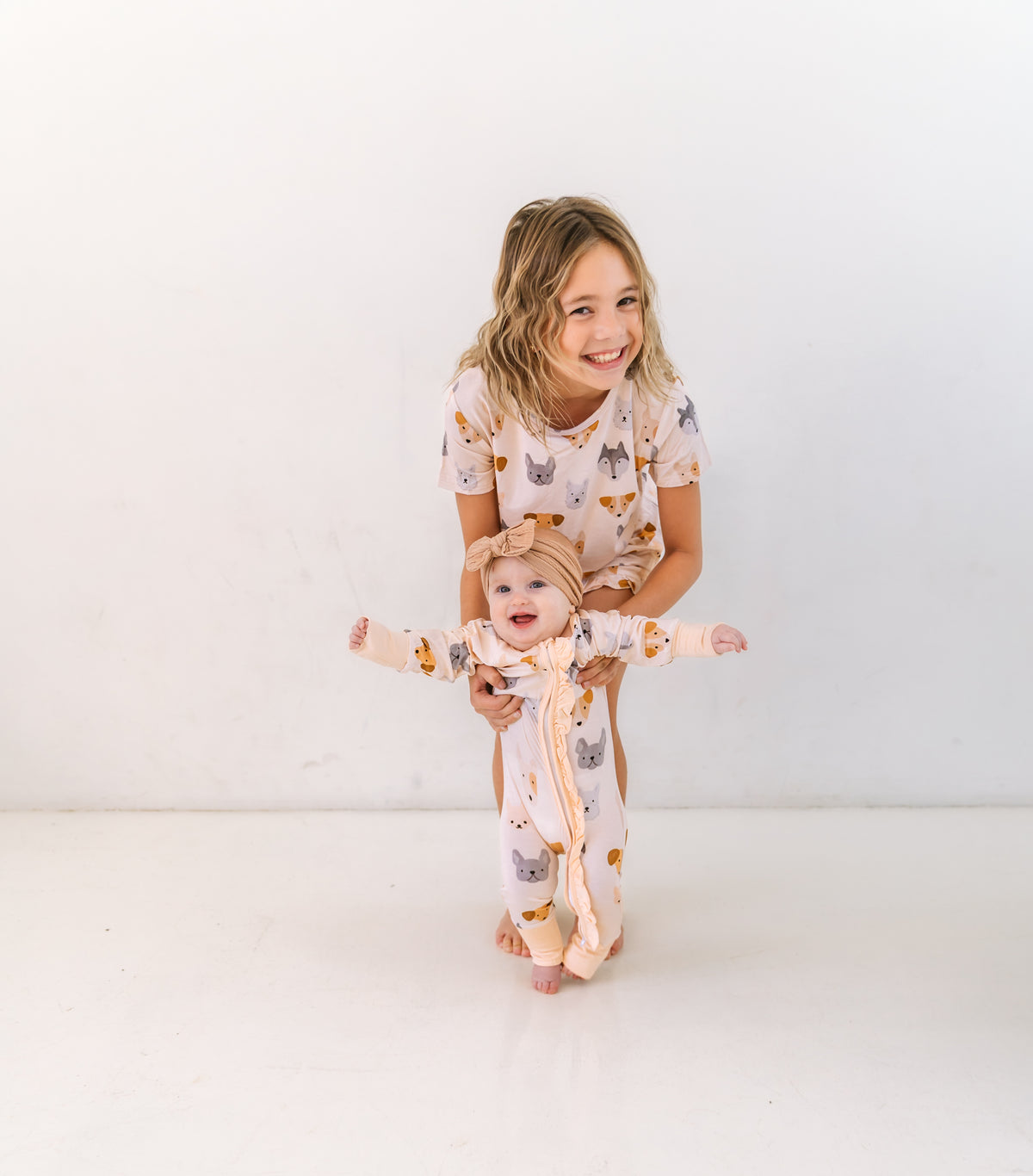 Bamboo Zip Romper | PUP CLUB