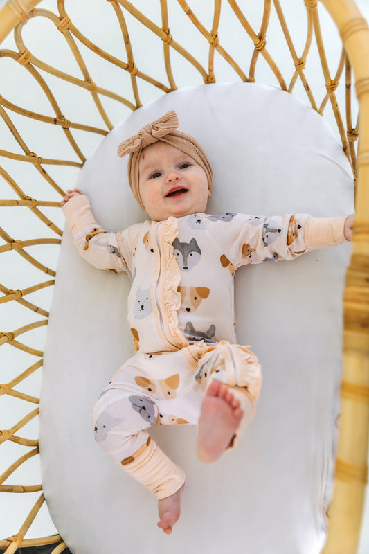 Bamboo Zip Romper | PUP CLUB